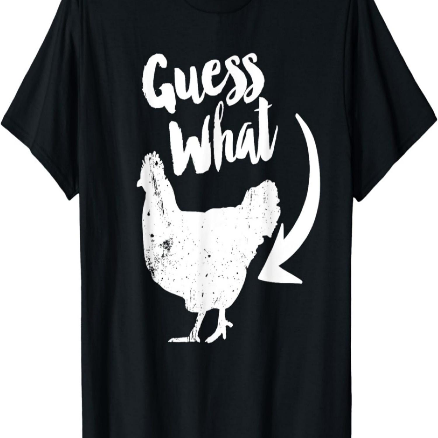 

Guess What_ Chicken Butt T-Shirt S чёрный