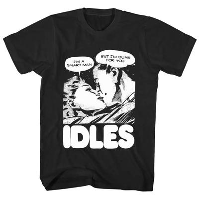 IK BEN EEN SLIMME MAN T-SHIRT LEDIGE HANDEN CROPPED DAMES T-SHIRT Korte Mouw Katoen Mannen T-shirts Zomer O-hals Punk Streetwear Mannen T-shirts