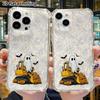 Phone Case: 2D Flat Suitable for iPhone 18 17 16 15 14 13 Pro, Transparent Corner Protection Case, Ghost Excavator, Christmas and Halloween Gifts