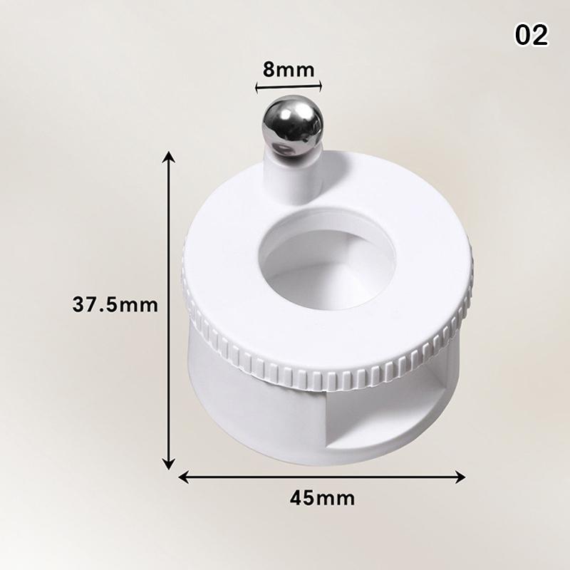 Disc Rotating Cat Eye Nail Magnet Wide Light Glass Bead Effect Strong Automatic Nail Art Magnetic For Gel Nail Polish