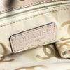 CHANEL Turnlock CC CC Mark Bag Tote Bag Hand Bag Leather Beige