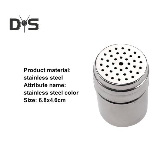 Butelka na przyprawy ze stali nierdzewnej z jednolitym otworem Ergonomiczna łatwa do napełniania Nietłukąca butelka na przyprawy Akcesoria kuchenne