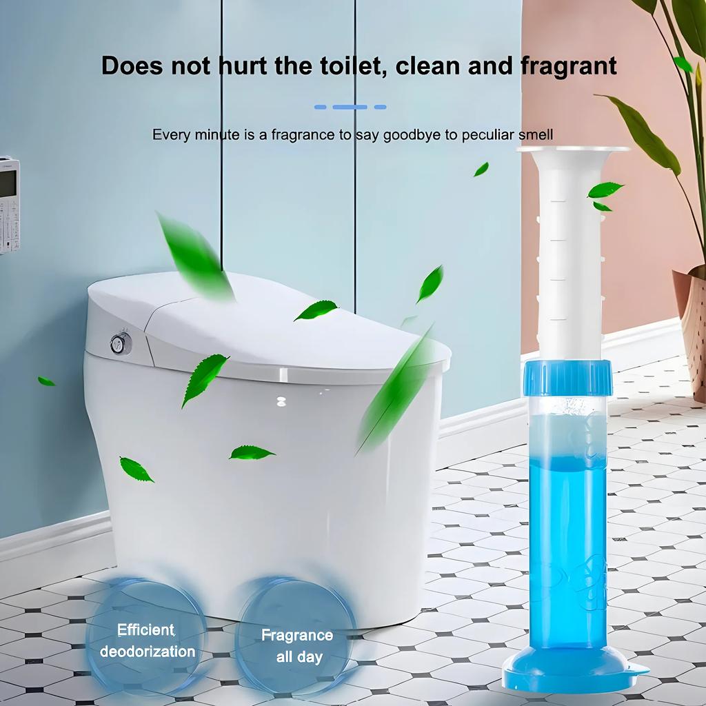 1/2Pcs Toilet Cleaner Gel Syringe Aromatic Drain Toilet Cleaning Detergent Flower Air Freshener Remove Odors Home Bathroom Tools