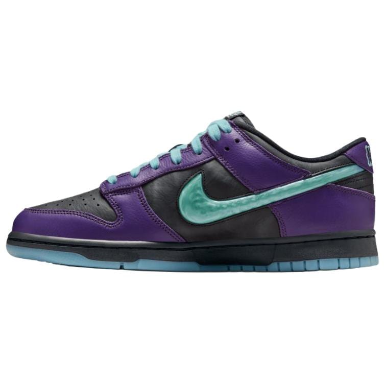 Nike Dunk Low Top Skateboard Schuhe Herren Schwarz Blau IB2267-001
