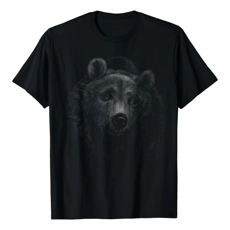 Regalos De Arte Negro Con Cabeza De Oso Pardo Para Amantes O S