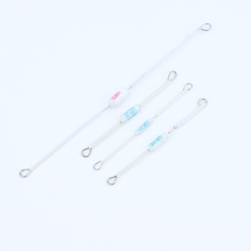 10Pcs High Temperature Ceramic Thermal Fuse 10/15/20A 250V 185℃ 230℃ for Small Home Appliance Replacement