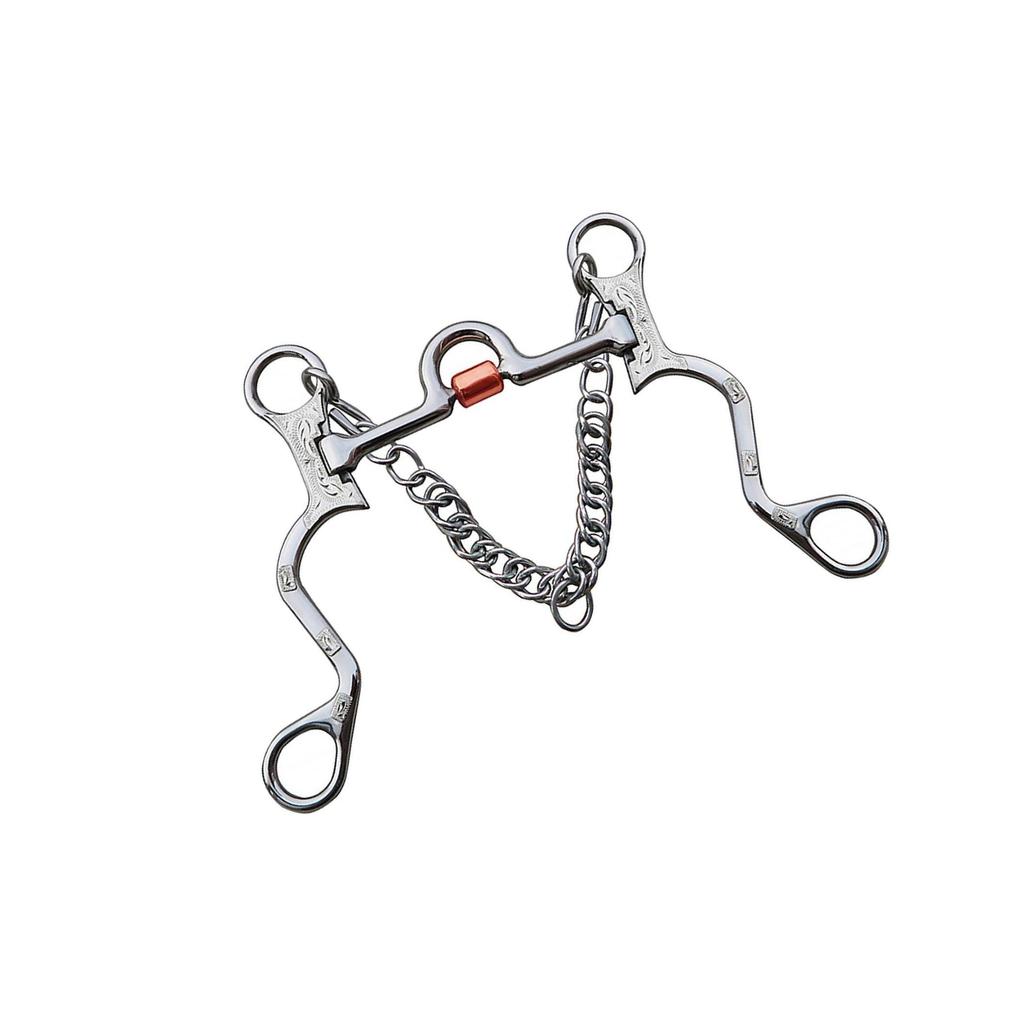 Stainless Steel Horse Bit Copper Mouth for Horse Training Mouth Length