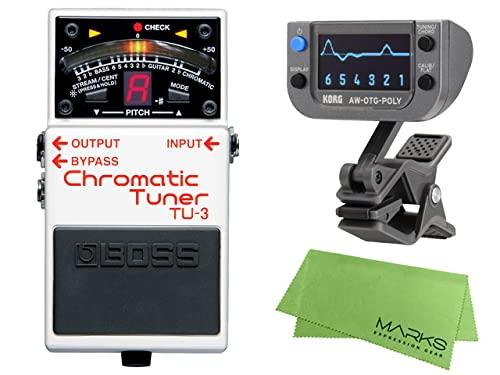 

BOSS Chromatic Tuner KORG Marks Original Cross Set - TU-3 + AW-OTG-POLY +