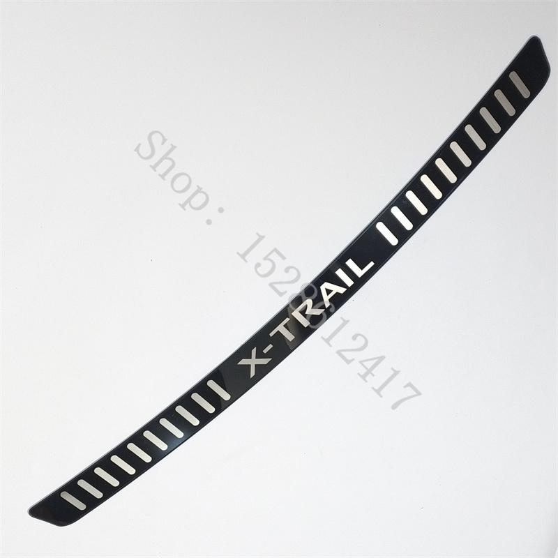 Car styling For Nissan X-Trail X Trail T32 2014~ Scuff Plate/Door Sill Rear Bumper Protector Sill Trunk Tread Plate Trim