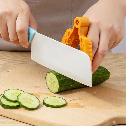Finger Protector for Cutting Food - Finger Guard for Slicing, Fruit Slicer Guard | Non-Slip Food Grabber Tool, Finger and Hand Protection for Cutting