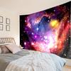 Cosmic Yin Yang Clock Tapestry Room Decoration Wall Hanging for Living Room Bedroom, dormitory, Birthday and Christmas gifts