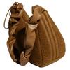 Adidas Originals Trefoil Logo Classic Polyester Shoulder Bag Women Shoulder Bag Brown KT0858