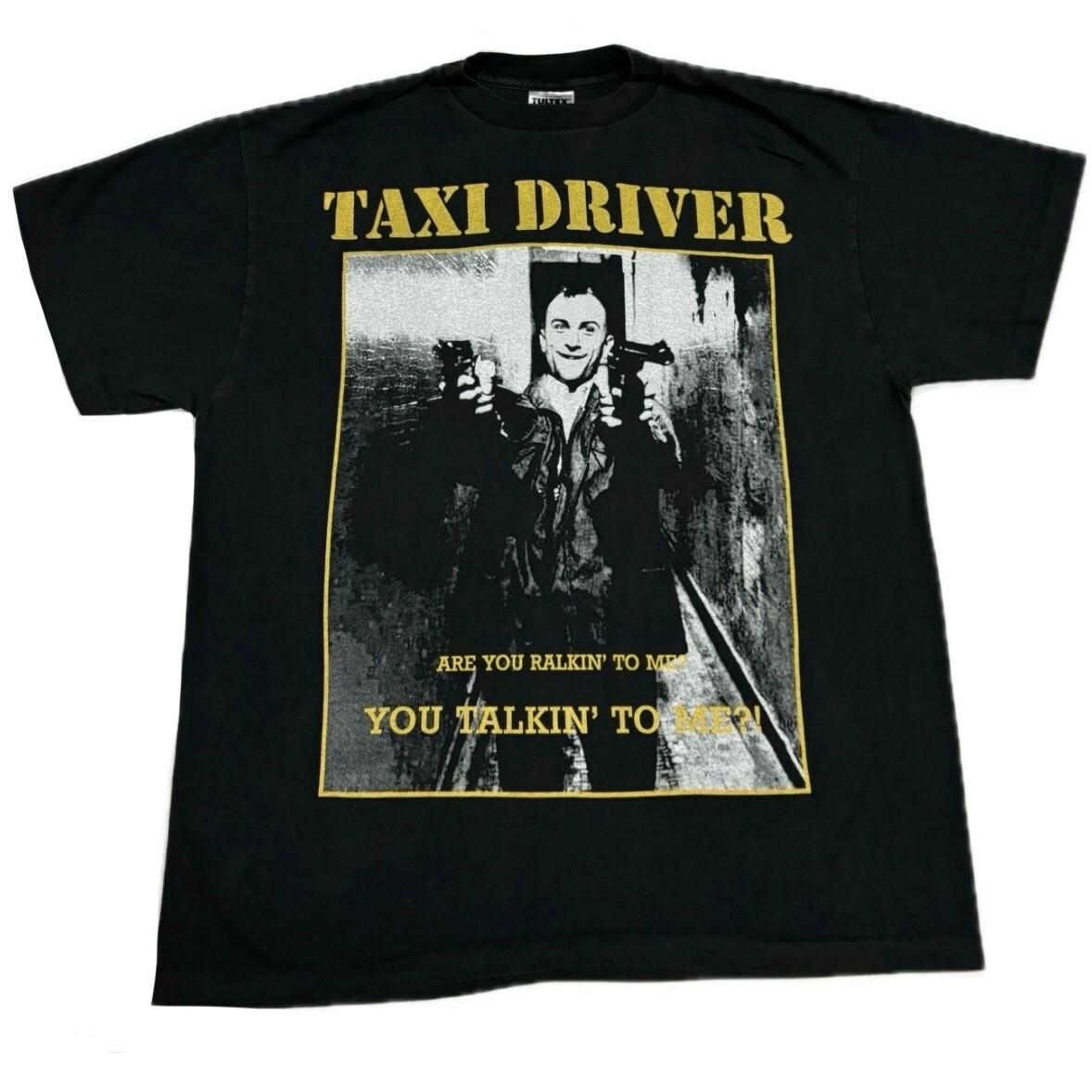 Vintage TAXI DRIVER 1976 Movie Robert De Niro XL Single Stitch T-Shirt Mens Womens Tees Top REPRINT 4XL