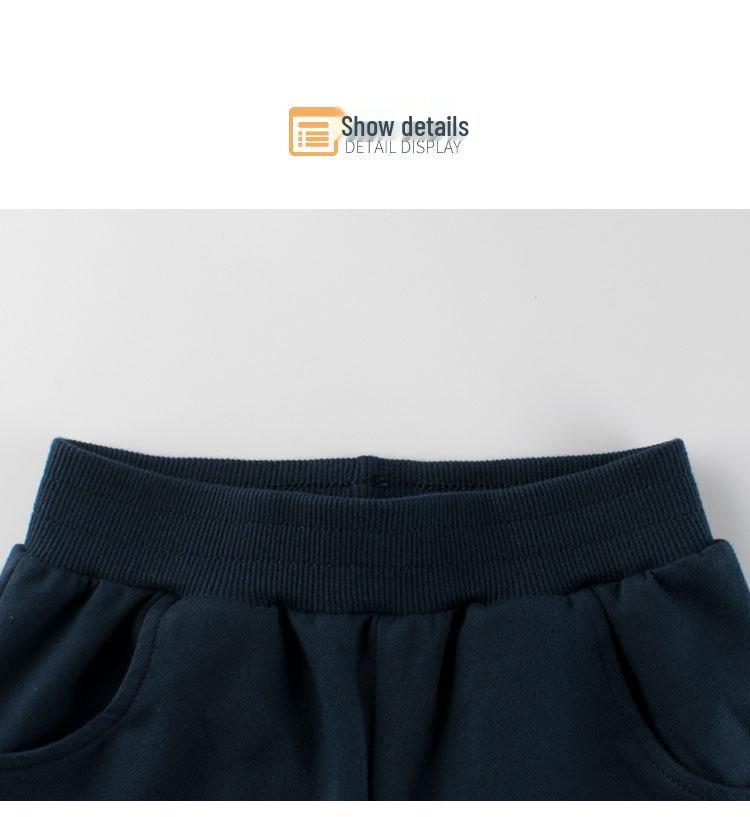 27kids Summer 2024 Baby Boys' Mid-Length Five-Point Pants