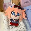 Cartoon 10CM Danganronpa pluche speelgoed sleutelhanger anime Enoshima Junko Kirigiri Kyoko Naegi Makoto Nanami Chiaki Cosplay Knuffelpop