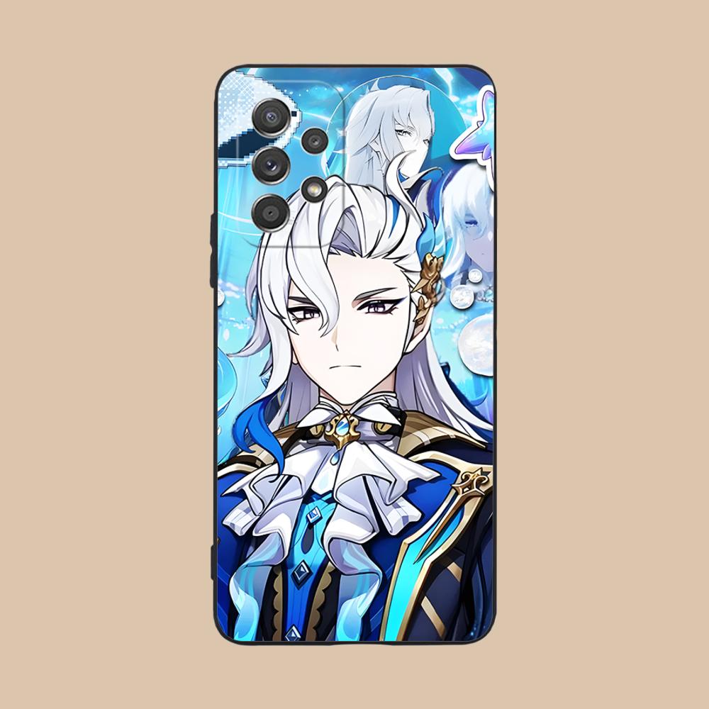 

Game GI Neuvillette Matte TPU Mobile Phone Case for Samsung Galaxy A56 55 54 53 52 51 36 35 34 23 16 15 5G Colorful Cover Galaxy A51 5G