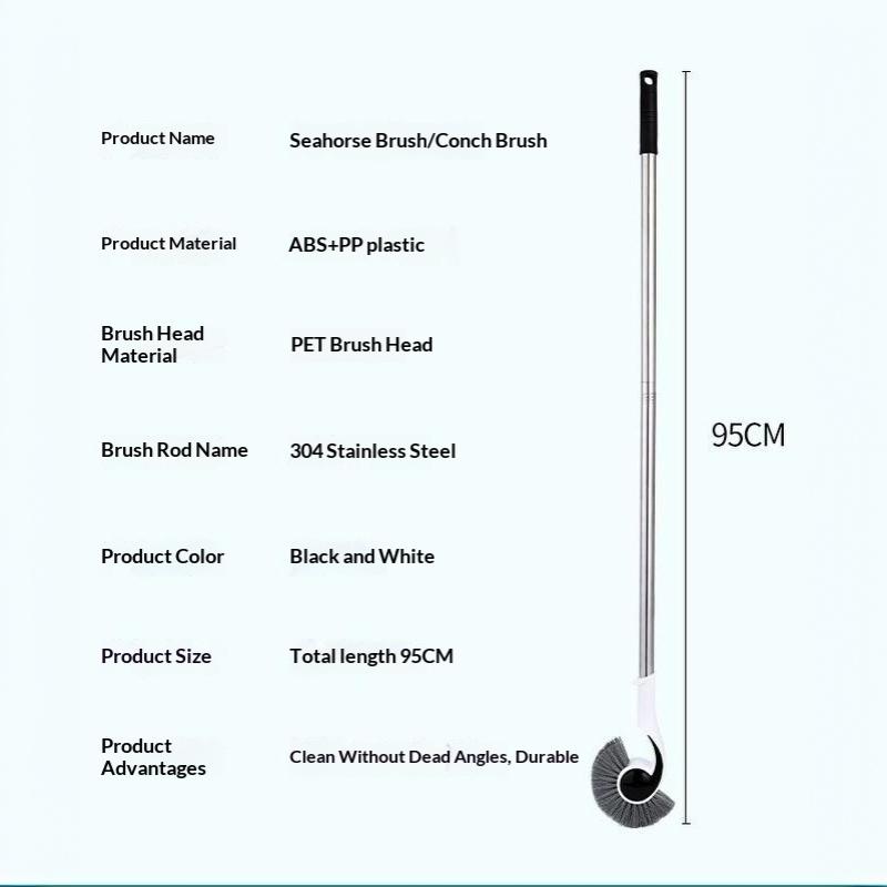 Long Handle Durable Plastic Aquarium Glass Algae Cleaner Corner Gap Cleaning Tools For Home