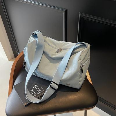 Damen Tasche Leichte Nylon Tasche Leichte Lässige Umhängetasche Große Kapazität Einzelne Schultertasche