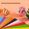 Deli 83613 A4 10-Color Corrugated Craft Paper