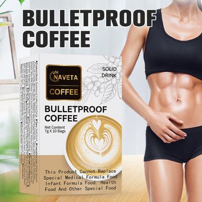7g*10bags Light Fast Full White Coffee Bulletproof Coffee Healthy Energy Drink