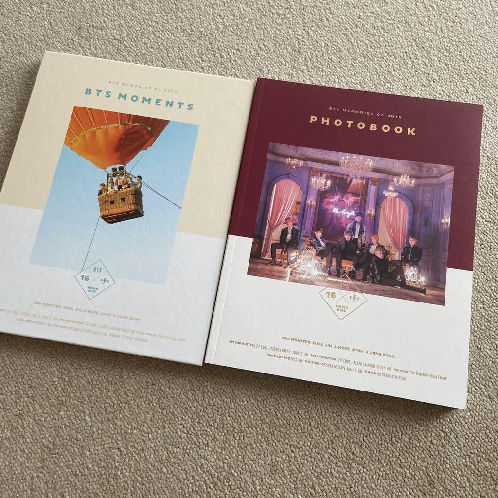 [USED] BTS MEMORIES OF 2016 4-CD Set, Unplayed