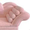 1:12 Scale Loveseat Miniature Set for Dollhouse Decoration