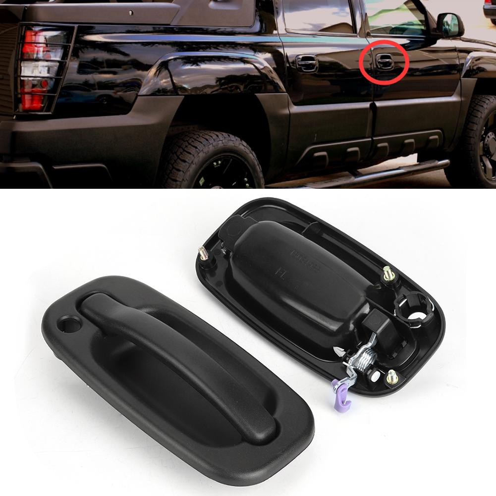 2Pcs Front Outside Door Handle Car Replacement 15150735 Fit for GMC