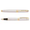Sheaffer 300 Chrome/Gold Trim Pen (Med Fountain)