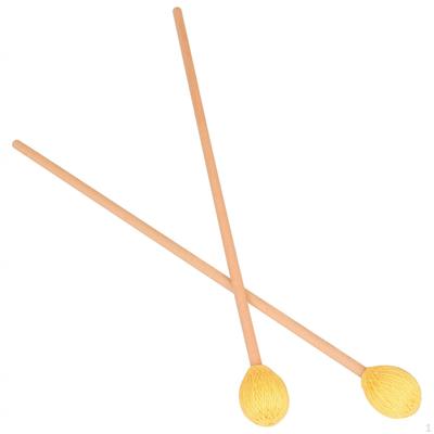 1 Pair Marimba Mallets Smooth Handle Soft Head Percussion Accessory Music Parts Lover Gifts