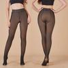 High Quality Genuine Skin Penetrating Leggings with Thick Fleece and Pantyhose for Women In Autumn and Winter