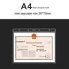 Business License Protector A3 Wall Mount Frame for Health & Commercial Certificates