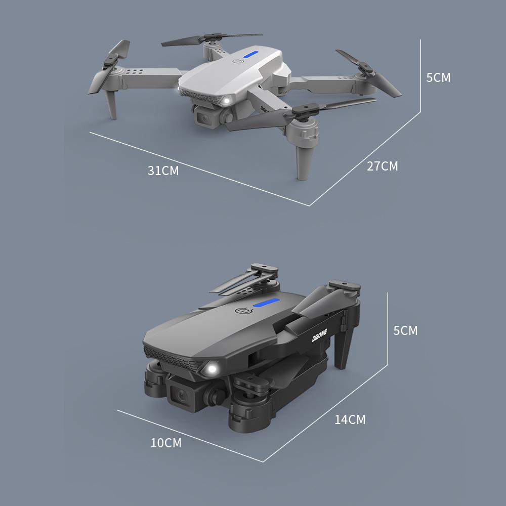 LS-E525 RC Drone with Camera 4K Camera WiFi FPV Drone Headless Mode Altitude Hold Gesture Photo
