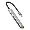 Portable USB C And USB A To TFSD Card Adapters Multiport Hubs Fast Data Transfer OTG For Laptop Tablets