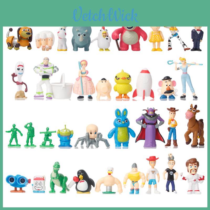 Toy Story 4 Collectible Figures Set Includes Woody, Buzz Lightyear, And More!