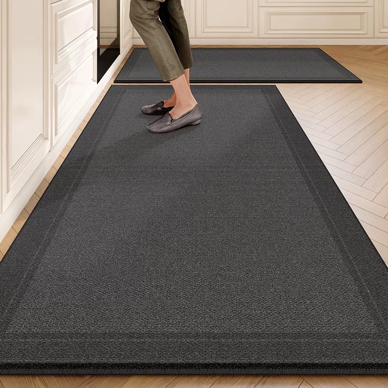 Kitchen floor mat, waterproof, anti slip, oil resistant, erasable, non washable, dirt resistant, specialized for household use, floor mat, carpet