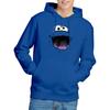 Sesame Street Unisex Adult Cookie Monster Sketch Face Hoodie