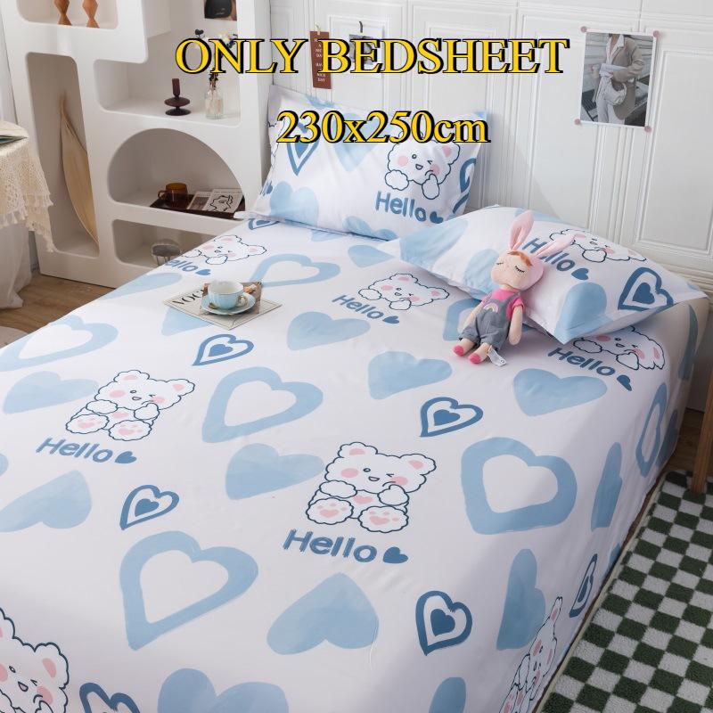 K pokožce šetrné broušené prostěradlo Zesílené Jednolůžko Dvojlůžko Vícespecifikační prostěradla pro všechna roční období