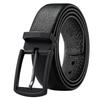 Belt men's double-sided top layer cowhide pin buckle belt versatile trendy trousers belt leather high-end gift