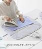 Yamazaki Jitsugyo Scandinavian Style Ironing Storage Hanging W65 X D50cm Living Standard Ironing Ironing Storage 1437 Mat, Gray, Surface (Body), Mat,
