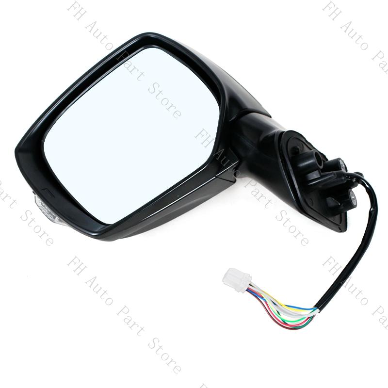 7/9Pins Outside Rearview Mirror Assembly Assy Side Mirror Cover Frame Glass Lens For Subaru Forester 2014 2015 2016 2017