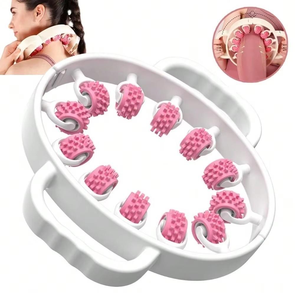 Manual Leg Roller Massager Anti Cellu Muscle Relaxation Muscle Massager Rubber Beauty Roller Pelvic Floor Muscle Trainer