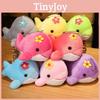 Cute Ocean Animal Plush Dolphin Keychain Adorable Whale Stuffed Toy Soft Short Plush