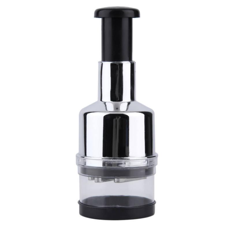 304 Stainless Steel Garlic Mincer: Press, Chop, and Crush for Garlic, Onion, Ginger.