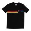 adidas Womens/Ladies Pride Contrast Striped Crew Neck Regular T-Shirt