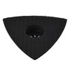 Sanding Pad For Polishing And Grinding Black PU Pad Triangular 1pc