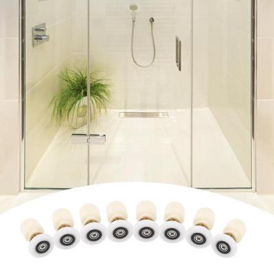 6//8PCS Sliding Screen Shower Door Rollers Runners Wheels Replacement 23//25//27mm