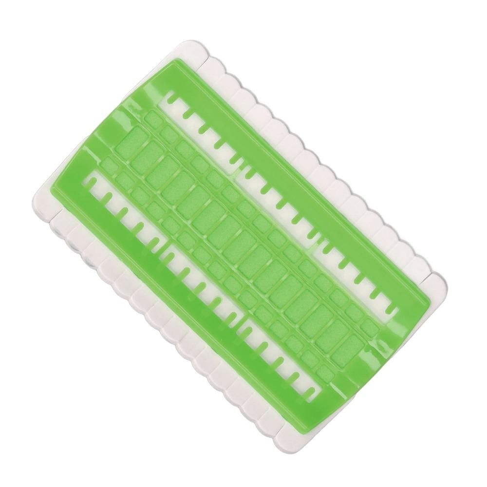 Plastic Embroidery Floss Organizer 4 Replaceable Cards Thread Holder For Embroidery Projects