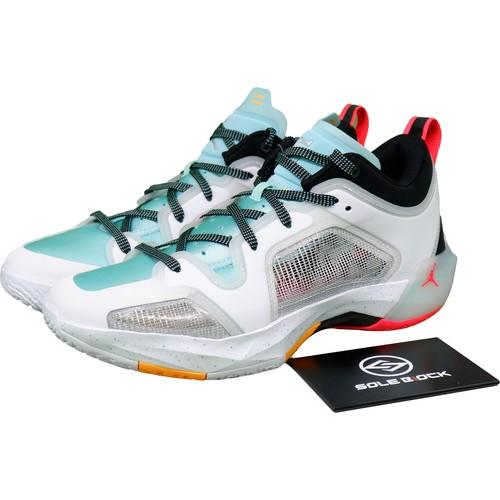 

Air Jordan Го Айлунь x Air Jordan 37 Low PF Серебристый Островной зеленый FB8486-130 EU 45.5 оранжевый