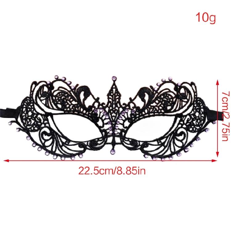 Half Face Mask Rhinestone Party Mask Antique Mask Nightclub Queen Eye Mask Gift