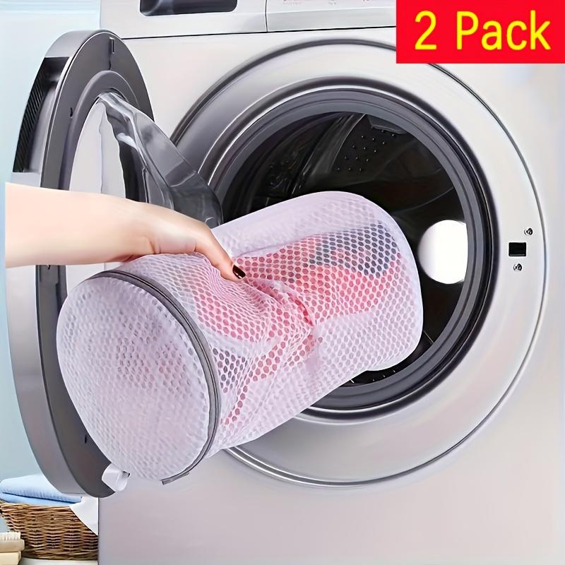 

2Pcs Honeycomb Mesh Shoe Washing Bags, Sneaker Laundry Bag with Zipper, 7x15 Inch Large Shoe Cleaning Bag for Gym Shoes Sneakers світло-сірого кольору